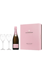 Champagne Louis Roederer Rosé Premier 75cl + 2 Flutes 