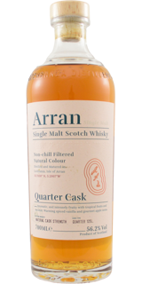 Whisky Arran Quarter Cask 56,2% Vol.