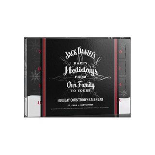 *5cl * Jack Daniels Xmas Calendar 20 X + 4 glazen 38,5% vol. 100cl