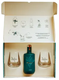 Gin Arduenna Giftpack + Glazen 40% Vol. 50cl