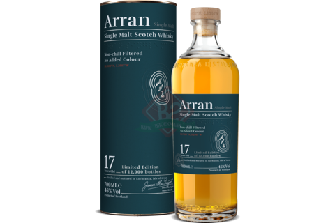 Whisky Arran 17 Years Limited Edition 2023 only 12.000 bottles worldwide 46% 70cl