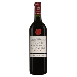 *3L* Château Des Gravières Graves Rouge  2018  + Kist