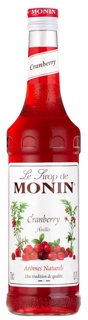 Monin Siroop Cranberry / Veenbes 0% Vol. 70cl     