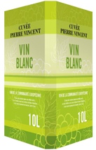 Bib  Cuvée Pierre Vincent Blanc 10l    