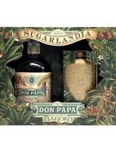 Don Papa Baroko Giftpack Hipflask 40% vol. 70cl
