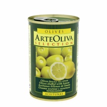 Snack Olijven Groen in blik Arte Oliva 115 gram