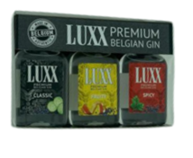Giftpack Gin Luxx (Classic-Fruity-Spicy) 40% 3 x 10cl