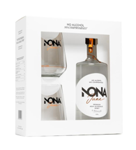 Gin Nona June Giftbox  0% Vol. 70cl+  2 Glazen