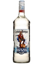 Rhum Captain Morgan White 37.5%  Vol. 1L   