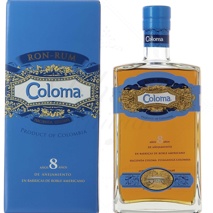 Rhum Coloma 8 Years (Colombia)  40% Vol. 70cl    