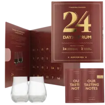 24 Days Of Rhum 24  X 2Cl +  2 Glazen