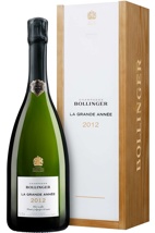 Champagne Bollinger Brut La Grande  Annee 2012 75cl